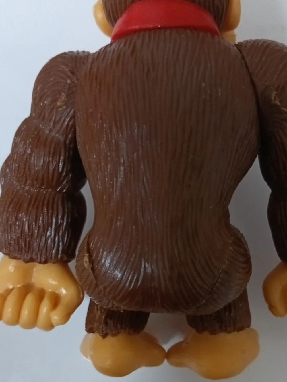 Donkey Kong Figure Toy - Brown Play Figure with Red Tie